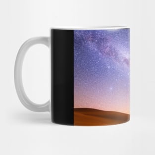 Ai Generated Art Scenery - Desert Night Sky Sunset Mug